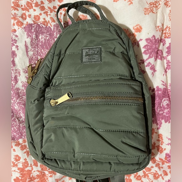 Herschel Supply Company Handbags - Herschel Olive Green Mini Nova Backpack - hard to find NWOT